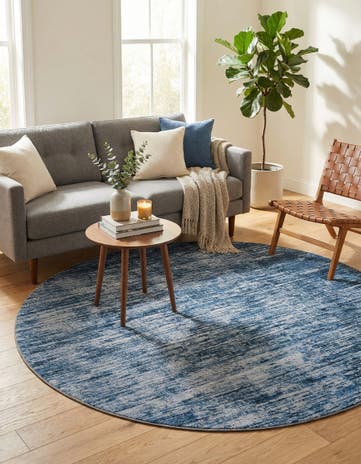 7' 7 x 7' 7 Asha Round Rug