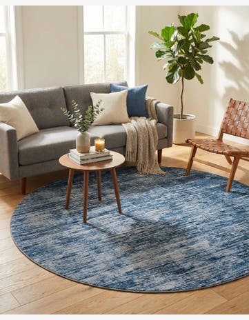 7' 7 x 7' 7 Asha Round Rug