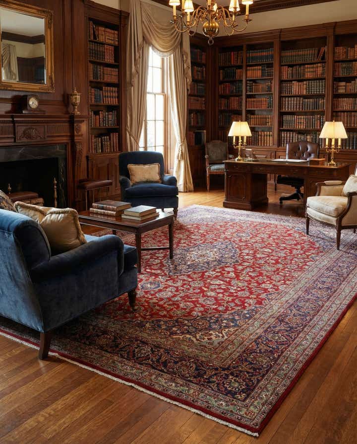 9' 7 x 12' 9 Mashad Rug