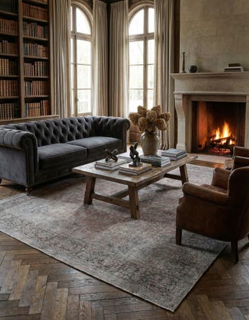 9' 4 x 13' 3 Vintage Royal Wool Rug