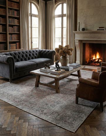 9' 4 x 13' 3 Vintage Royal Wool Rug