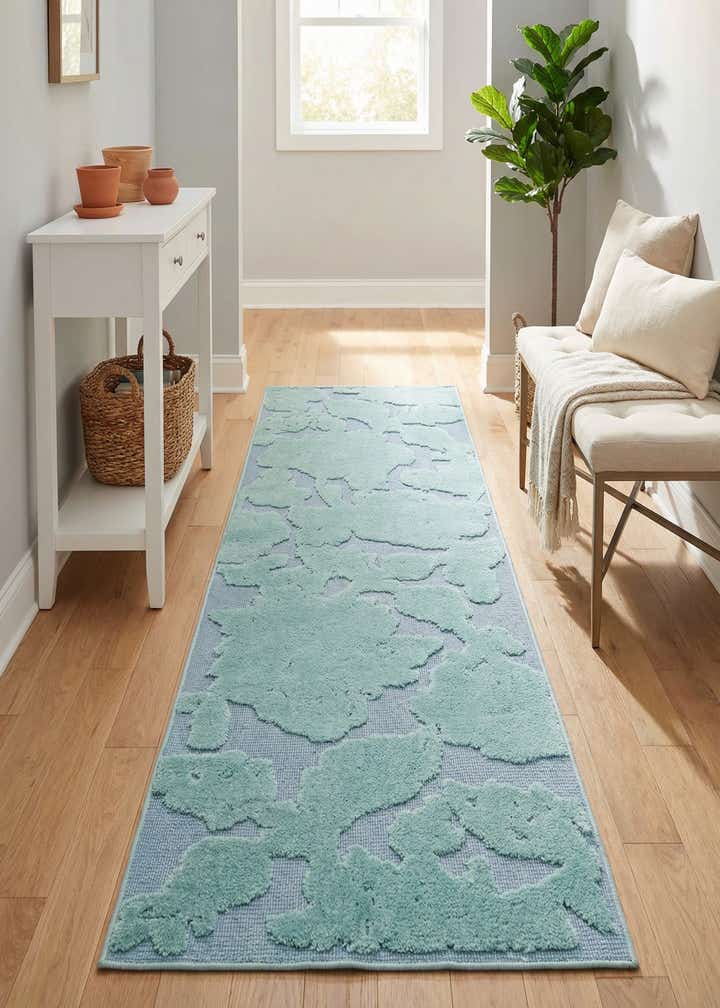 2' x 8' Easy-Clean Aruba Indoor / Outdoor Runner Rug