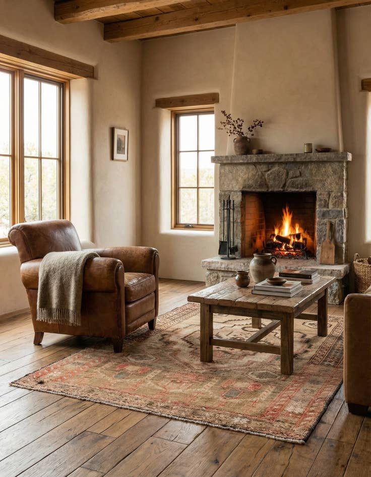 Detail image of 3' 5 x 5' 3  Hand Knotted Ultra Vintage Persian Wool Rug