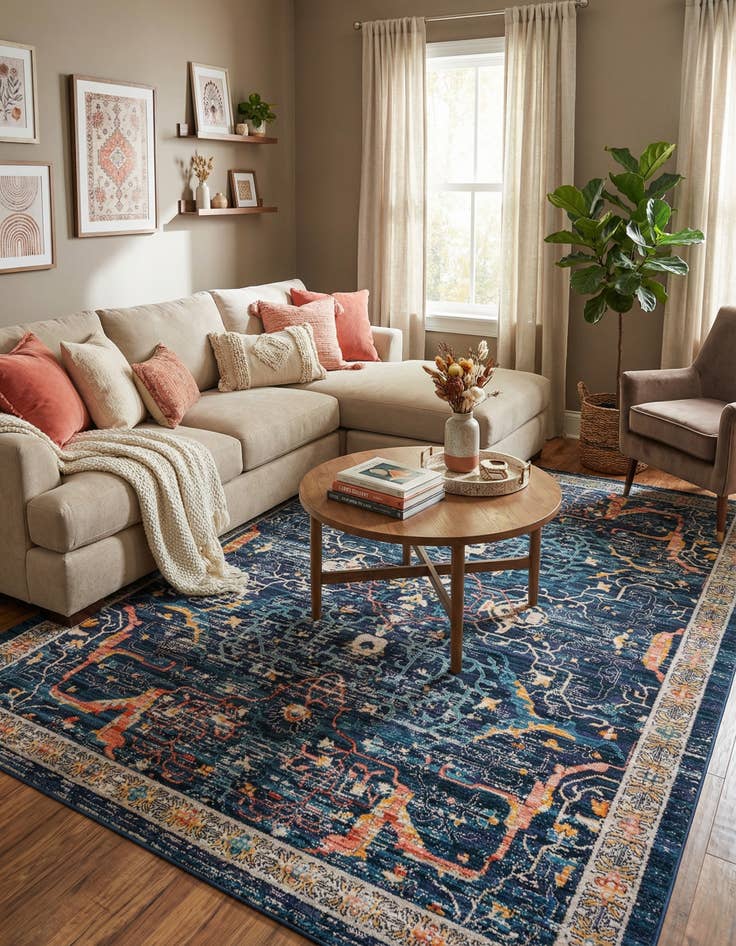 Detail image of  7' 10 x 10' 2 Lola Rug