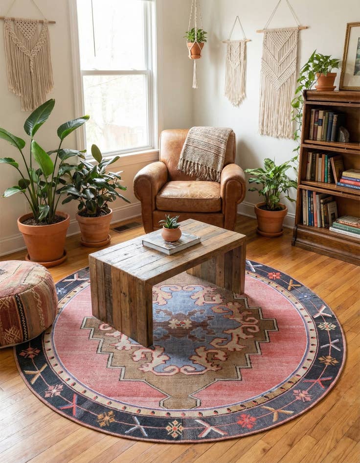 Detail image of 7' 7 x 7' 7 Timeless Round Rug