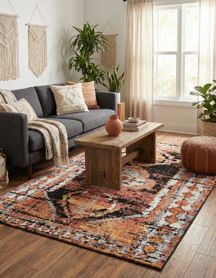 Detail image of 6' x 9' Tagine Rug