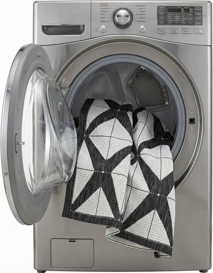 Detail image of  4' x 6'  Washable Modern Indoor / Outdoor Rug