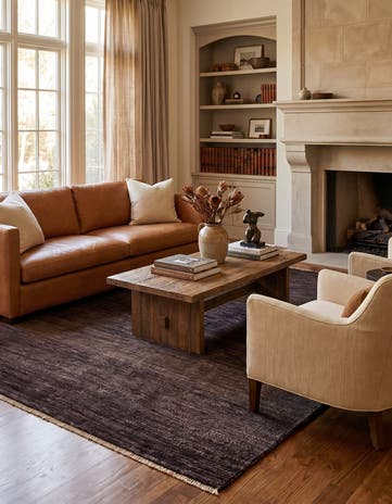 4' 11 x 7' Shayan Wool Rug