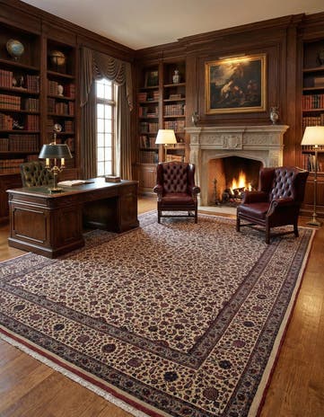 11' 3 x 16' 9 Mashad Rug