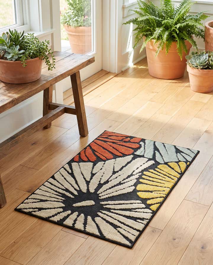 2' x 3' Easy-Clean Casablanca Indoor / Outdoor Rug