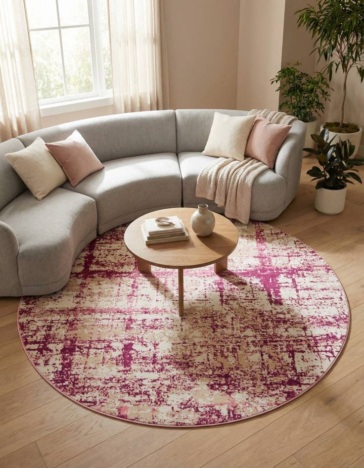 Detail image of 7' 10 x 7' 10 Uptown Lexington Avenue Round Rug