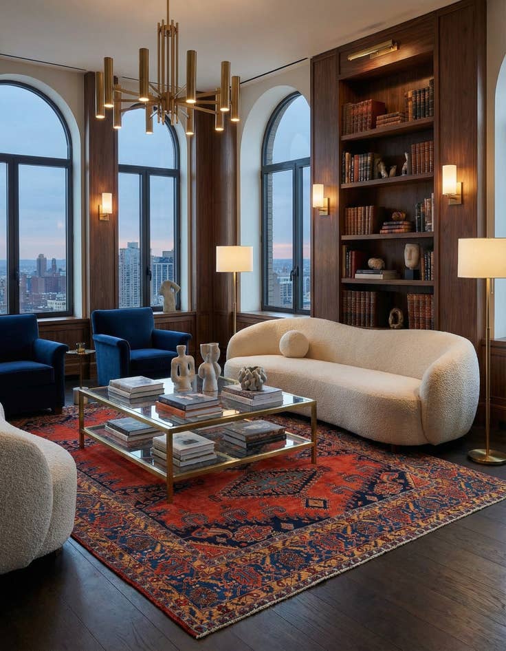 Detail image of 8' 11 x 12' 5 Viss Wool Rug