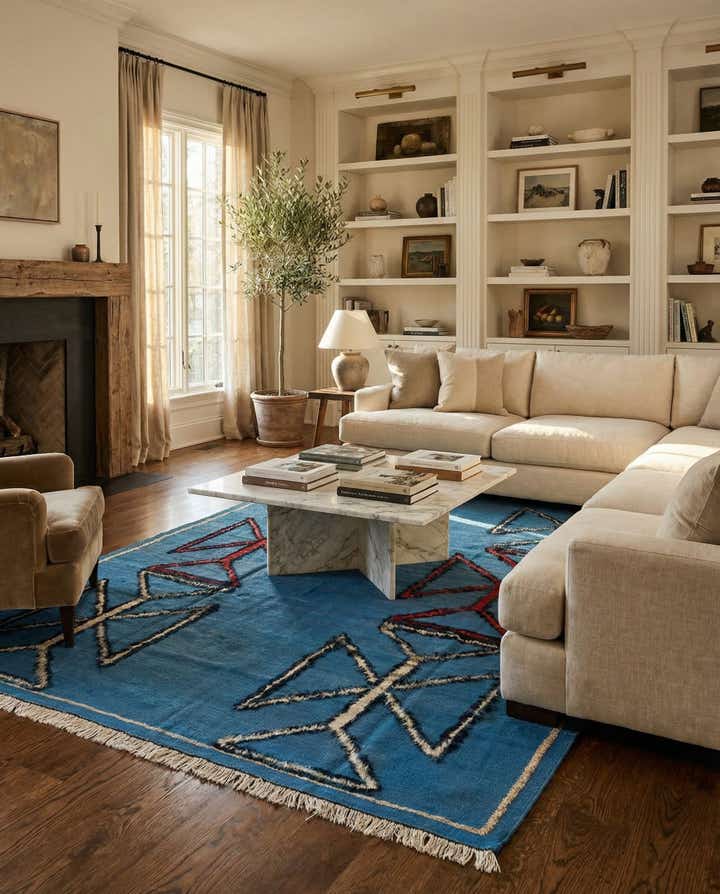 8' 2 x 10' 5 Hand Knotted Darya Wool Rug