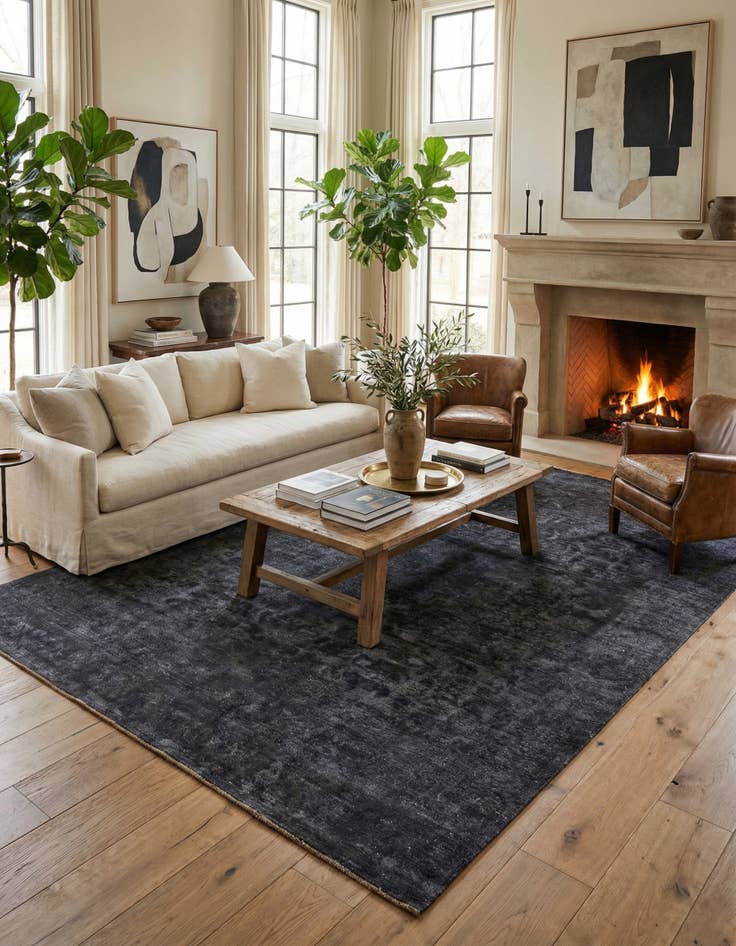 Detail image of  9' 2 x 12' 7  Hand Knotted Ultra Vintage Persian Wool Rug