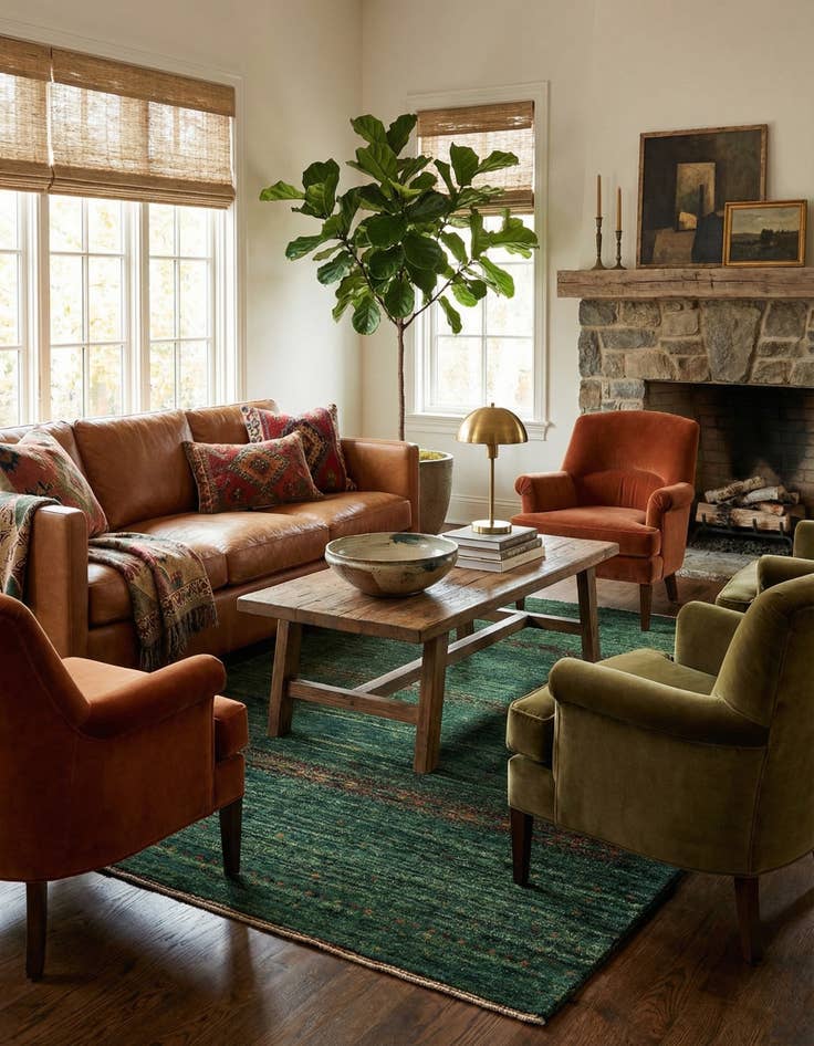 Detail image of 3' 4 x 5' 1  Hand Knotted Kashkuli Rug