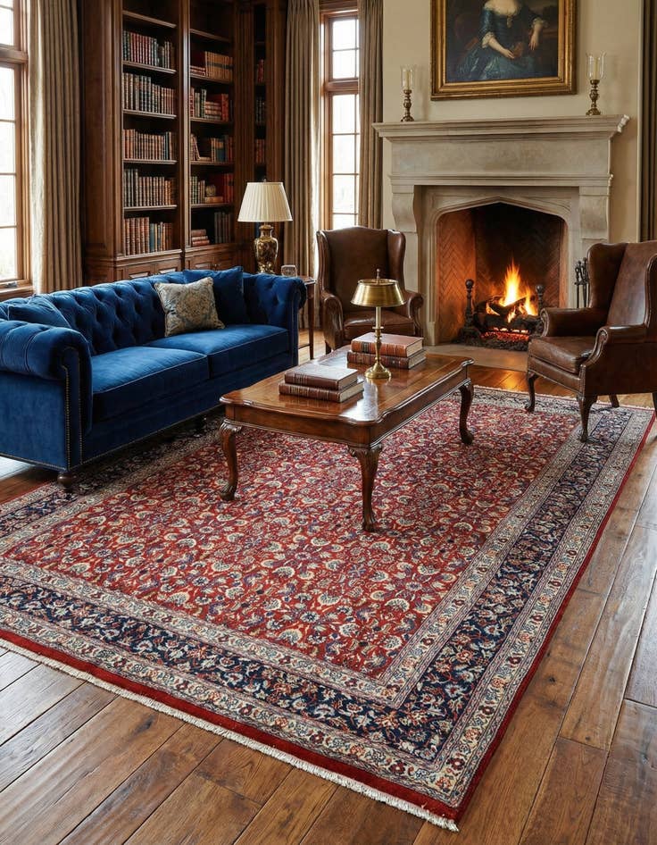 Detail image of 6' 2 x 9' 7 Mood Wool Rug