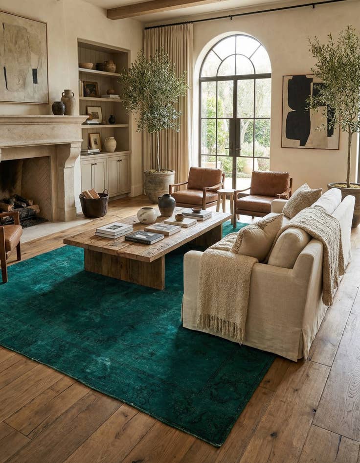 Detail image of 8' 7 x 12' 4  Hand Knotted Ultra Vintage Persian Wool Rug