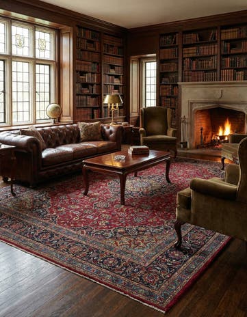 9' 9 x 12' 5 Kashmar Wool Rug