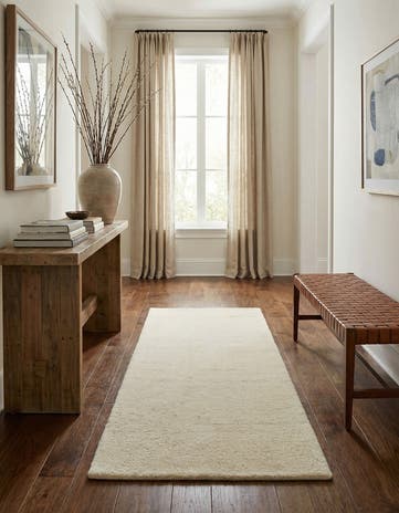 2' 4 x 4' 8 Gabbeh Wool Runner Rug