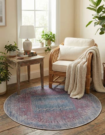 Washable Sisu Round Rug
