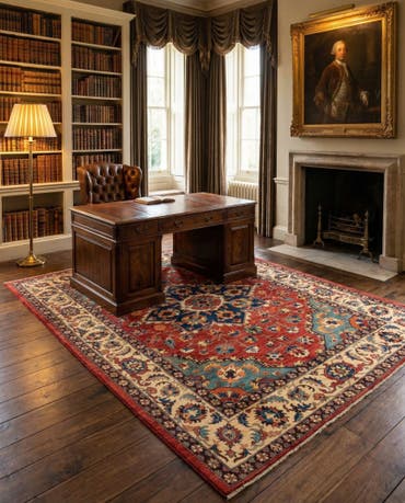  7' 3 x 9' 7 Sara Wool Rug