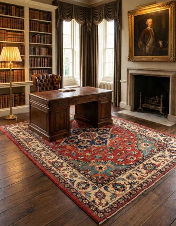 7' 3 x 9' 7 Sara Wool Rug