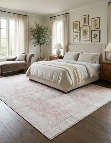 9' x 11' 8 Hand Knotted Ultra Vintage Persian Wool Rug