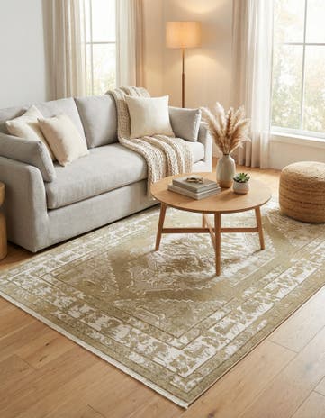 5' 3 x 8' Nain Design Rug