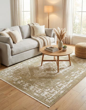 5' 3 x 8' Nain Design Rug
