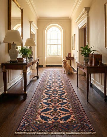 2' 3 x 15' 11 Hamedan Wool Runner Rug