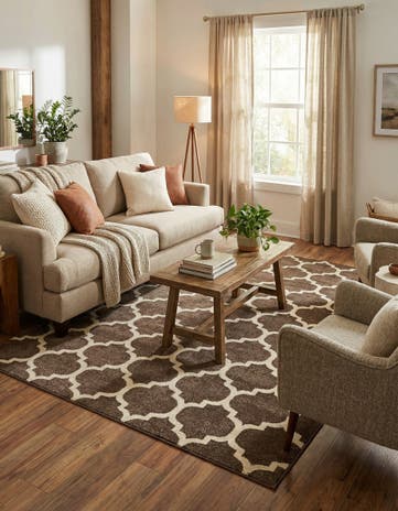 6' x 9' Lattice Rug