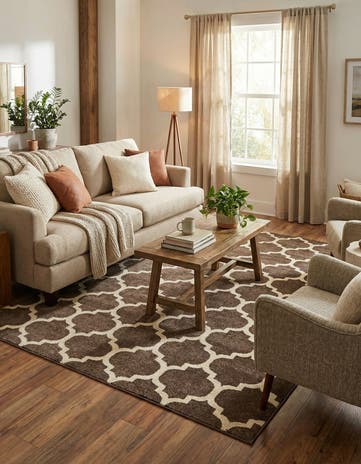 6' x 9' Lattice Rug