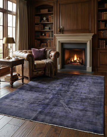 4' 10 x 6' 2 Hand Knotted Over-Dyed Ziegler Rug