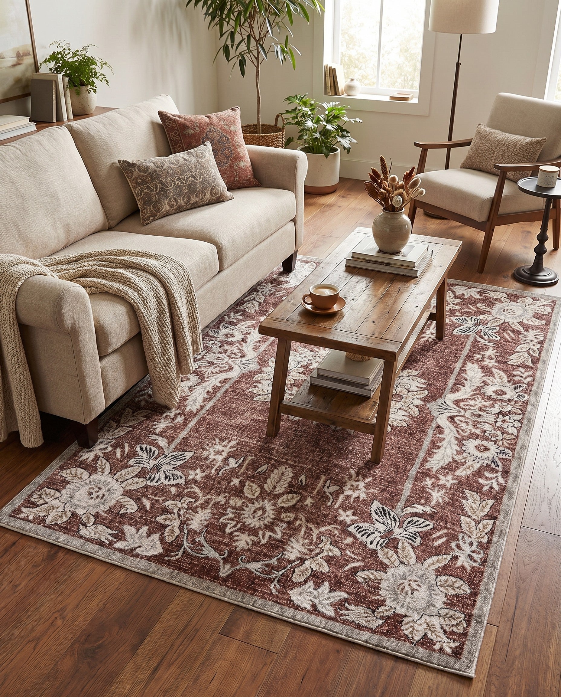 5' 3 x 8' Eco Traditional Rug