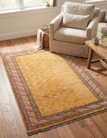 3' 3 x 5' Hand Knotted Ziegler Oriental Wool Rug