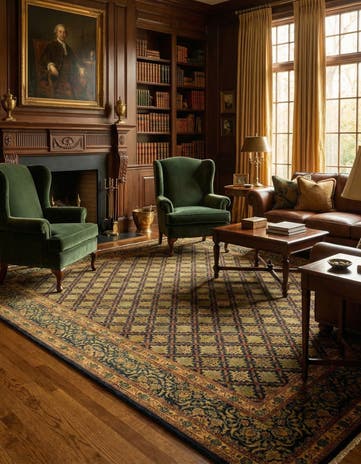 8' 6 x 11' 4 Hand Knotted Tabriz Persian Wool Rug