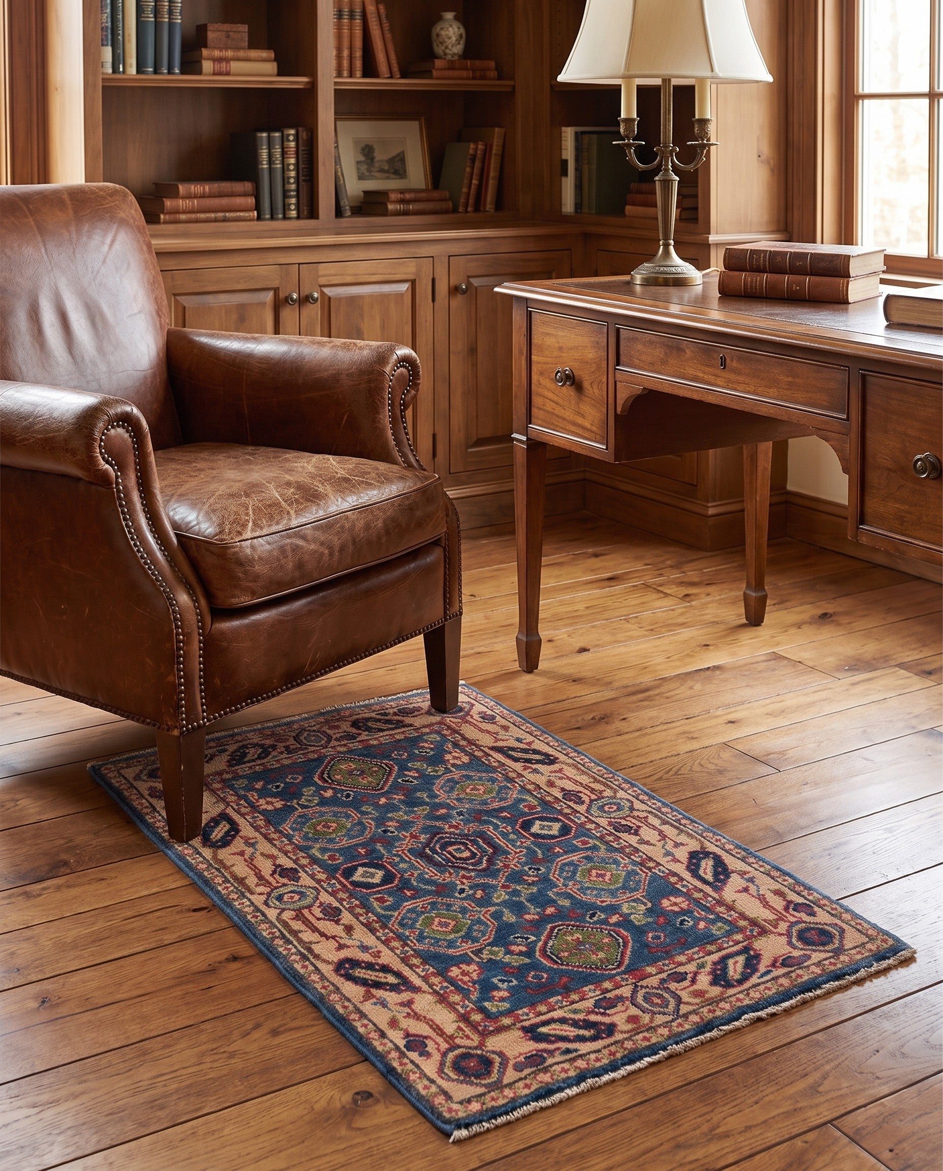 2' x 3' 1 Hand Knotted Kazak Rug