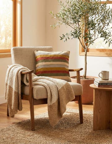 3' x 3' 1 Hand Woven Pillow Wool Square Rug