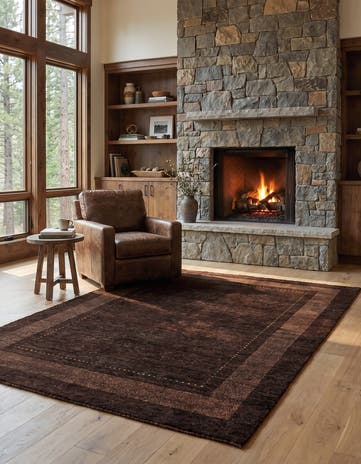 5' x 6' 6 Gabbeh Rug