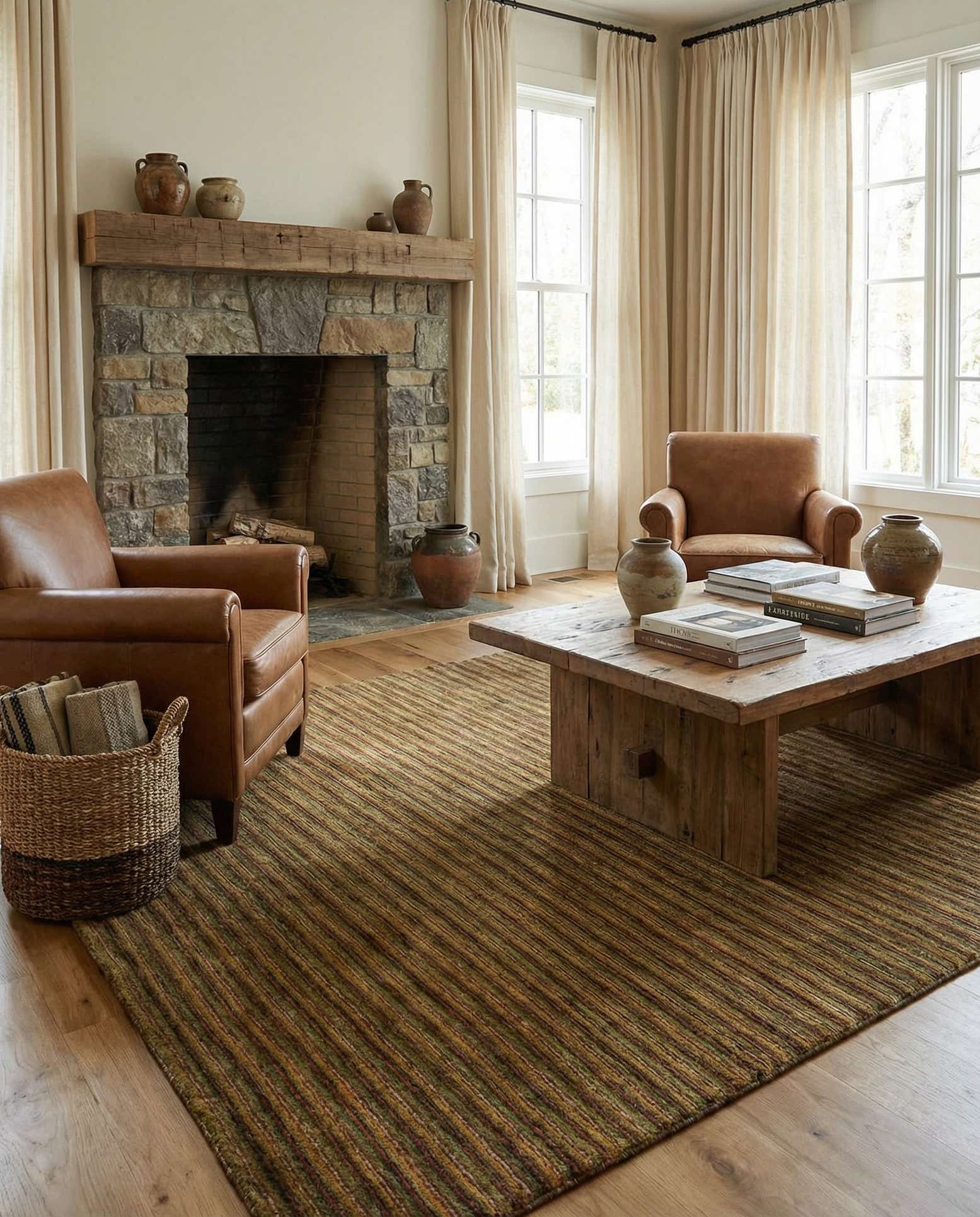 5' 8 x 8' Hand Knotted Kashkuli Gabbeh Wool Rug