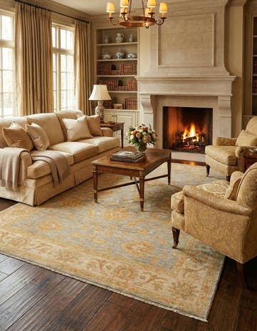 5' 8 x 7' 11 Ziegler Wool Rug