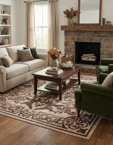 10' 8 x 10' 8 Hermitage Square Rug