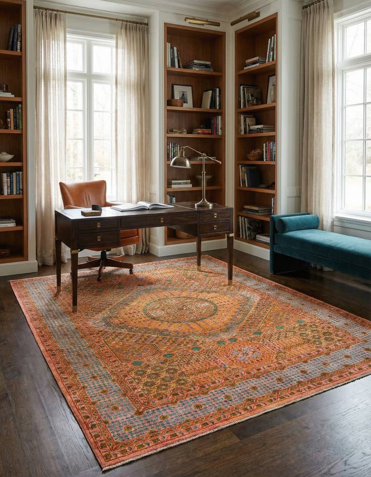 Detail image of 5' 8 x 7' 2 Mamluk Rug