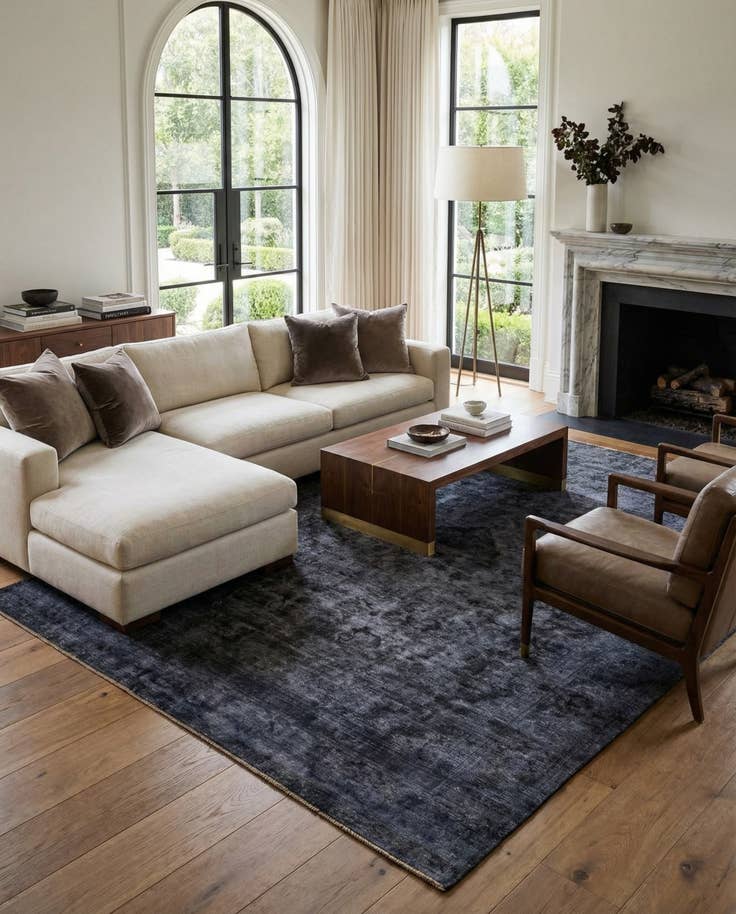 Detail image of 9' 4 x 12' 8 Hand Knotted Ultra Vintage Persian Wool Rug