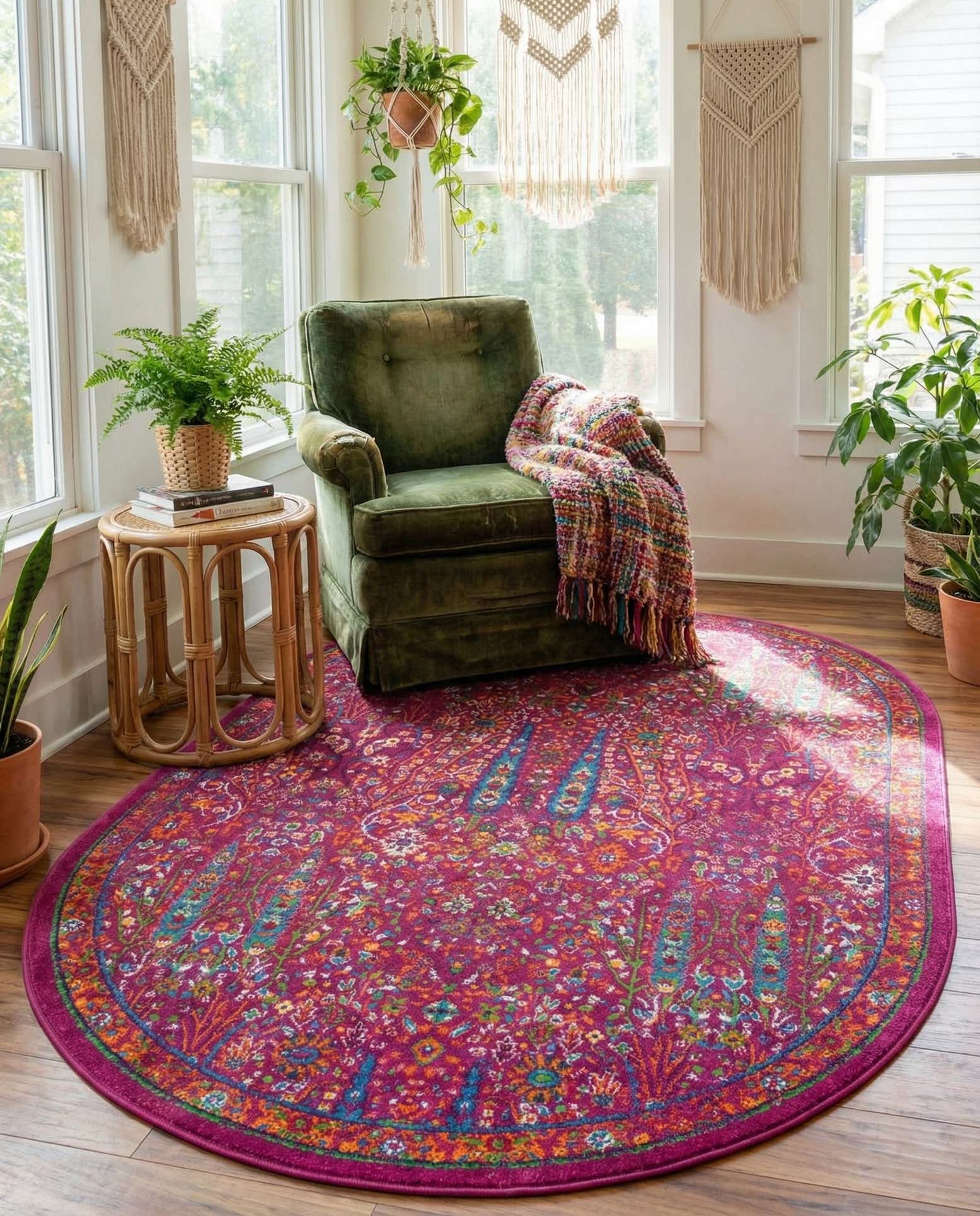 5' 3 x 8' Calypso Oval Rug