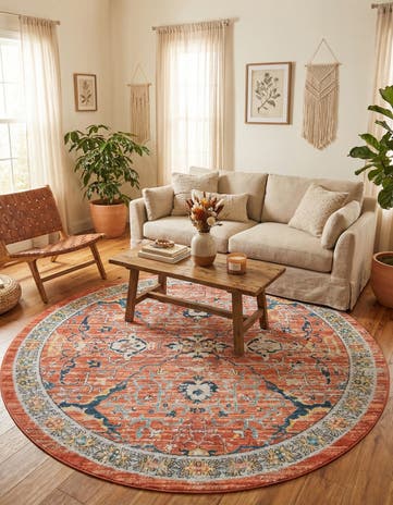 7' x 7' Lola Round Rug