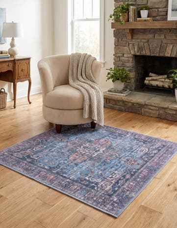 125cm x 125cm Maahru Square Rug