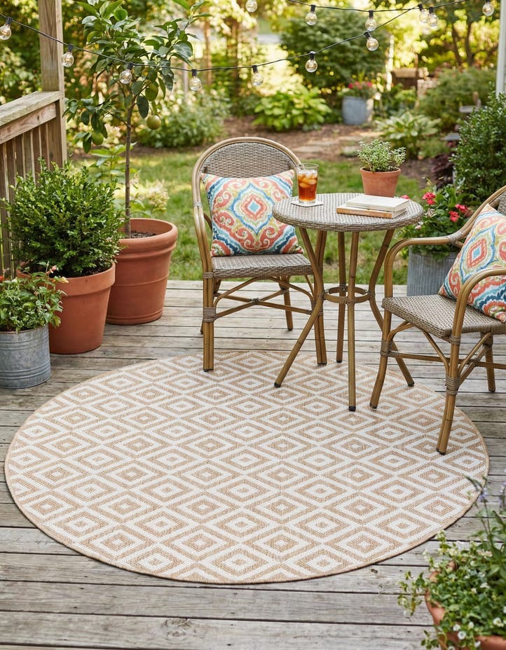 4' x 4' Easy-Clean Jill Zarin Costa Rica I...