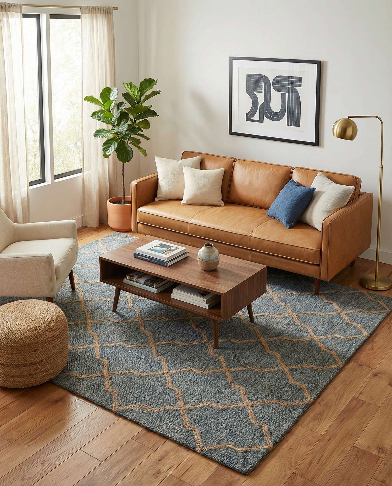 5' 1 x 8' Luna Rug