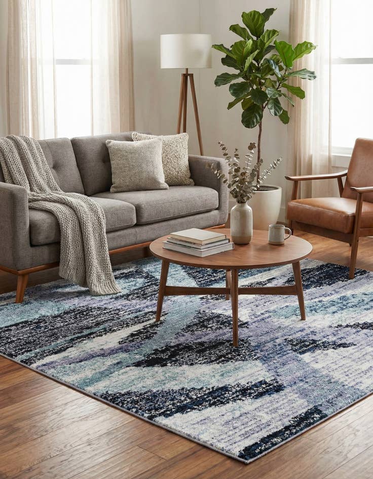 Detail image of 6' 1 x 6' 1 Tucson Square Rug